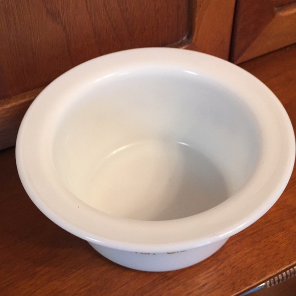 Vintage Pyrex Milk Glass Gold Butterfly Butter Tub - Picture 2 of 5